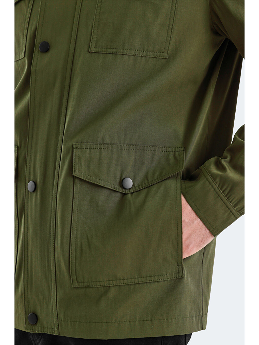 Yeşil BROOKS Erkek Mont Kaban-4