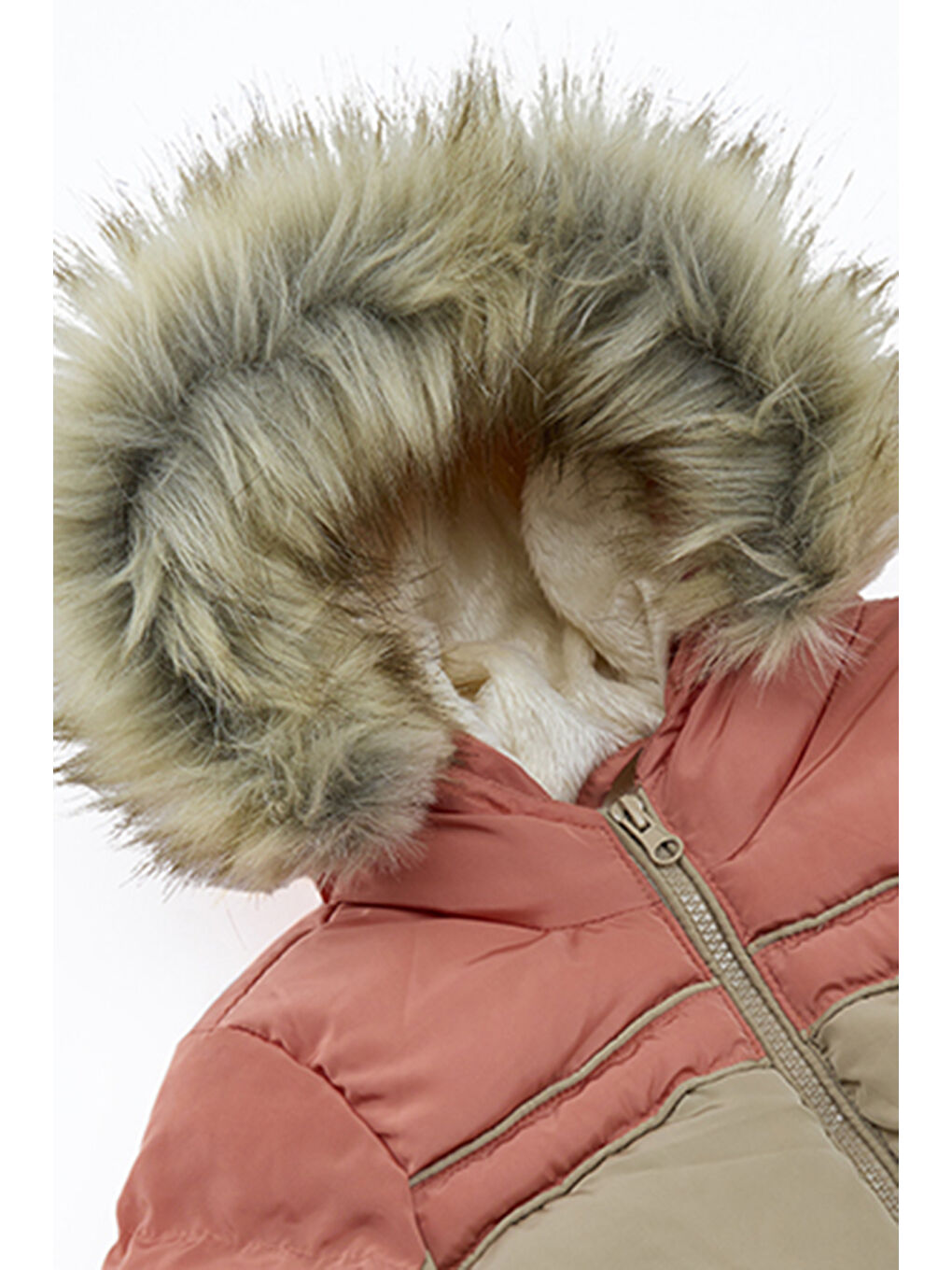 Pembe Kız Bebek Blok Renkli Somon Astronot-2