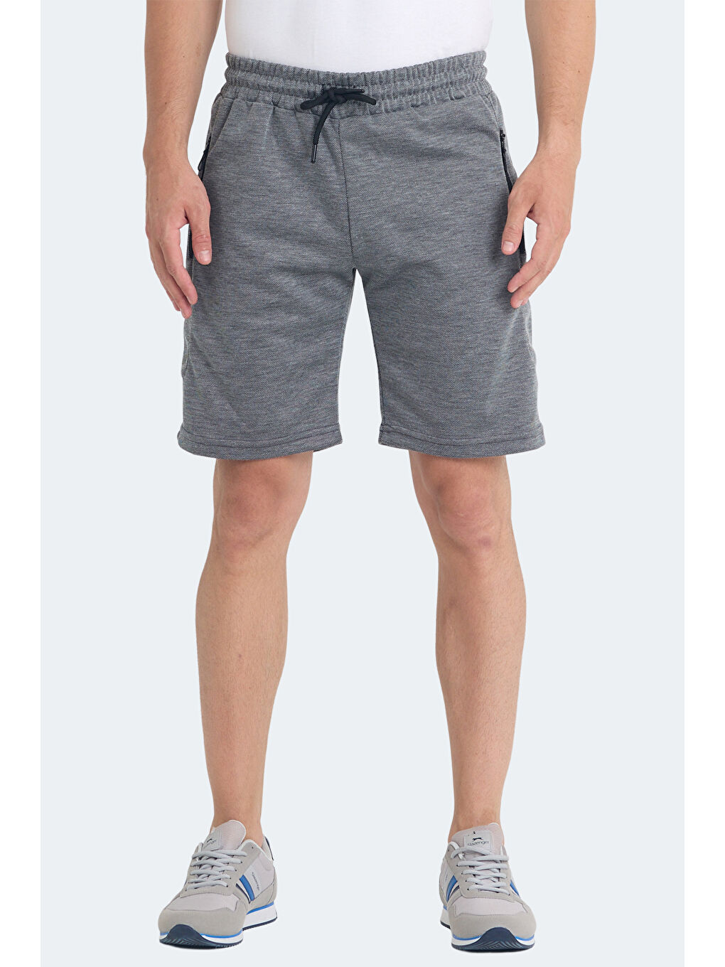 KANANI I Erkek Cepli Koyu Gri Şort-1