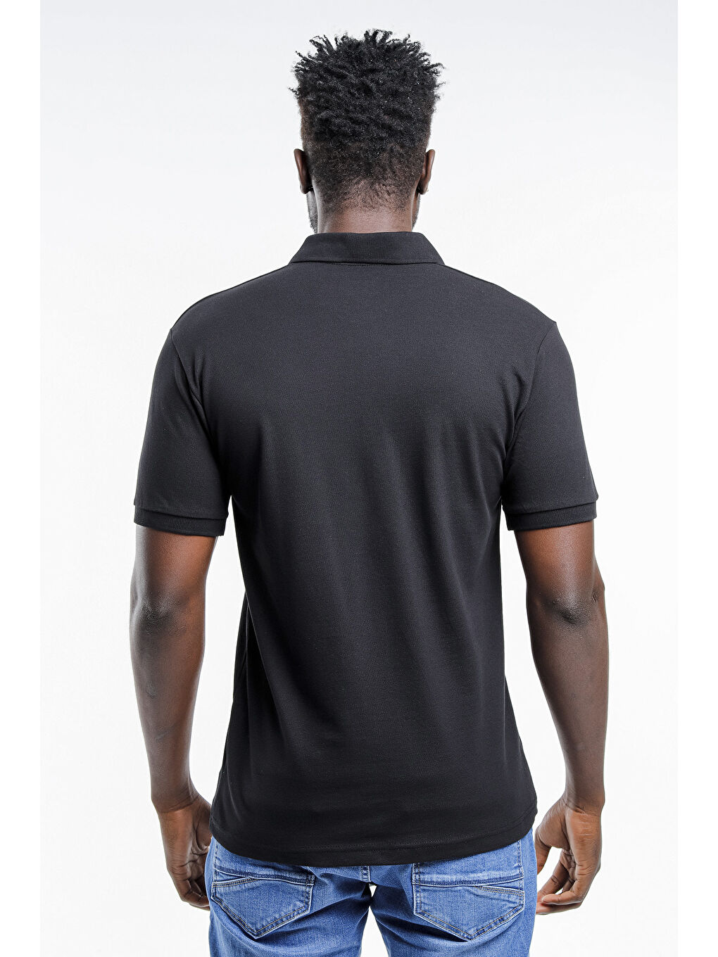 SALVATOR Erkek %100 Pamuk Tişört Siyah-2