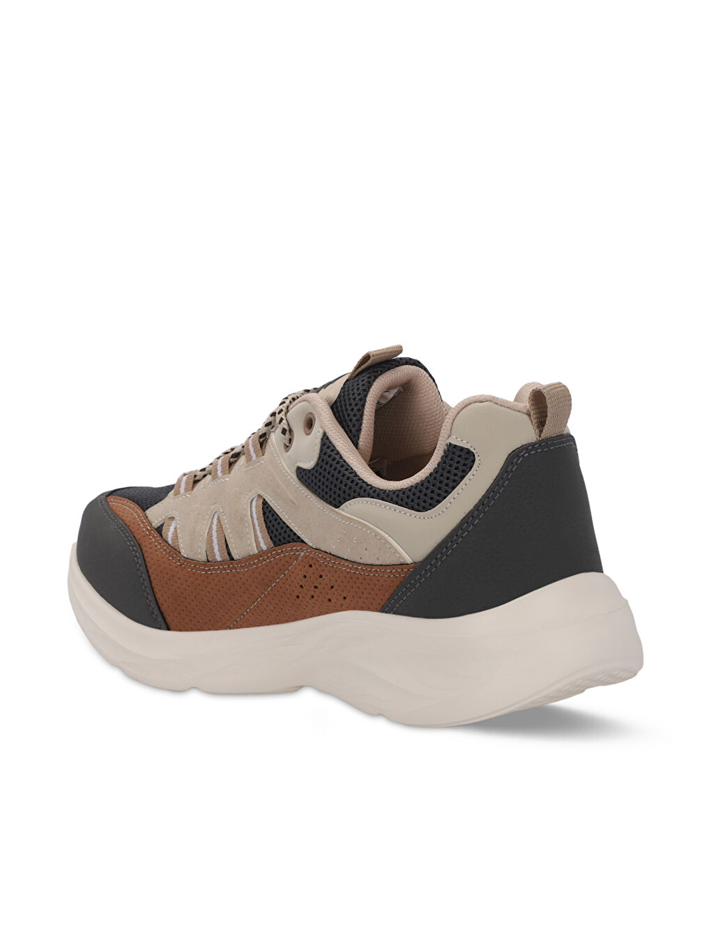 Bej GOAL Erkek Sneaker Ayakkabı-2