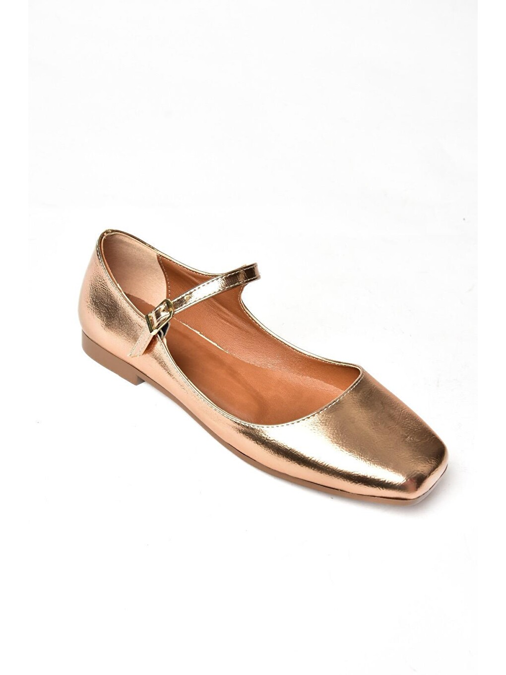 Sarı S7262525 Bronz Kadın Babet-4