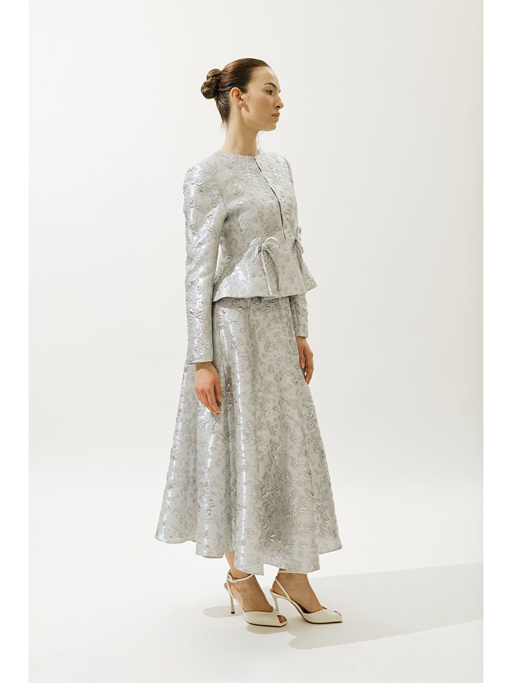 Mary Abiye Jakar Etek Mavi-2