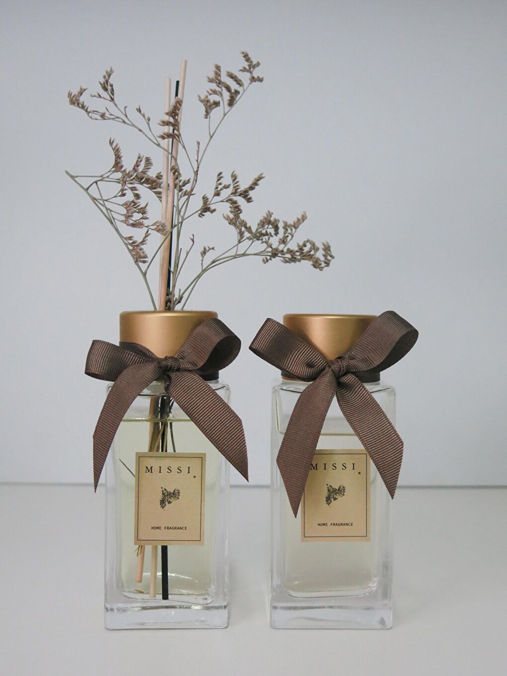 Renksiz 180 cc Kare Şişe Dark Amber Oda Kokusu-1