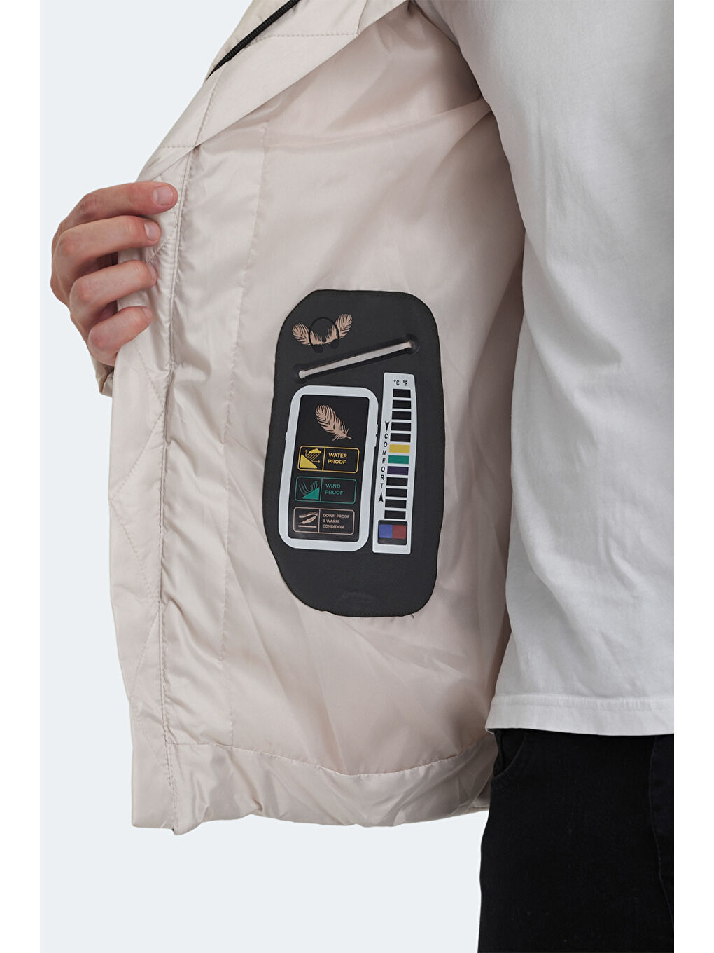 GANEA Erkek Mont Kaban Bej-3