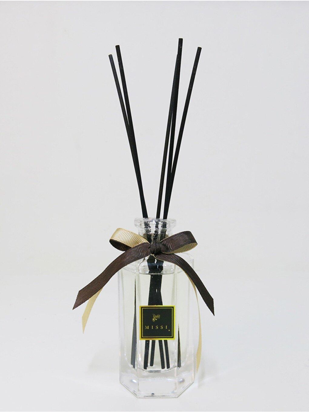 Renksiz 100 Cc Altıgen Şişe Dark Amber Oda Kokusu