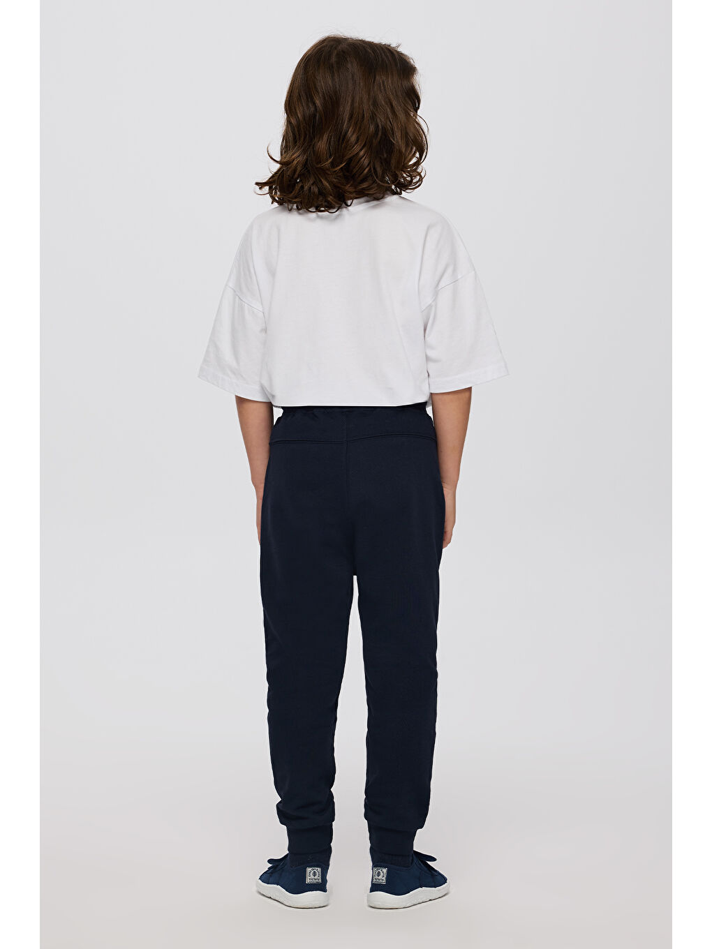 Erkek Çocuk Cepli Lacivert Eşofman Altı-6