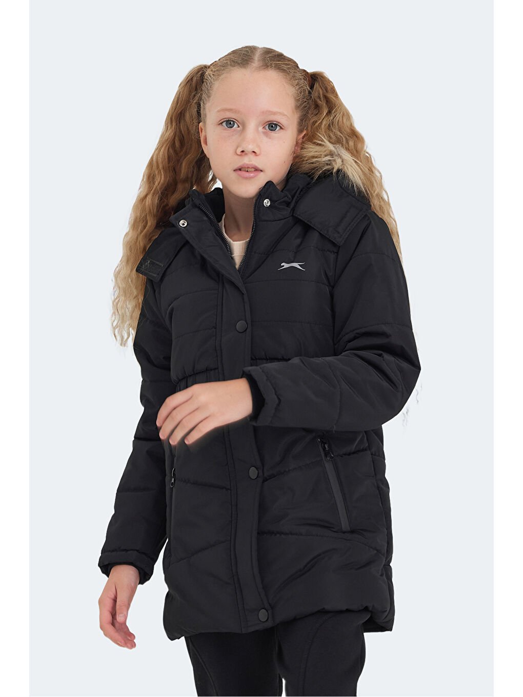 CANDY Kız Çocuk Mont &amp; Kaban Siyah-5