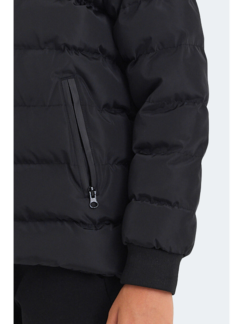 CAPTAIN Unisex Çocuk Şişme Mont  Siyah-5