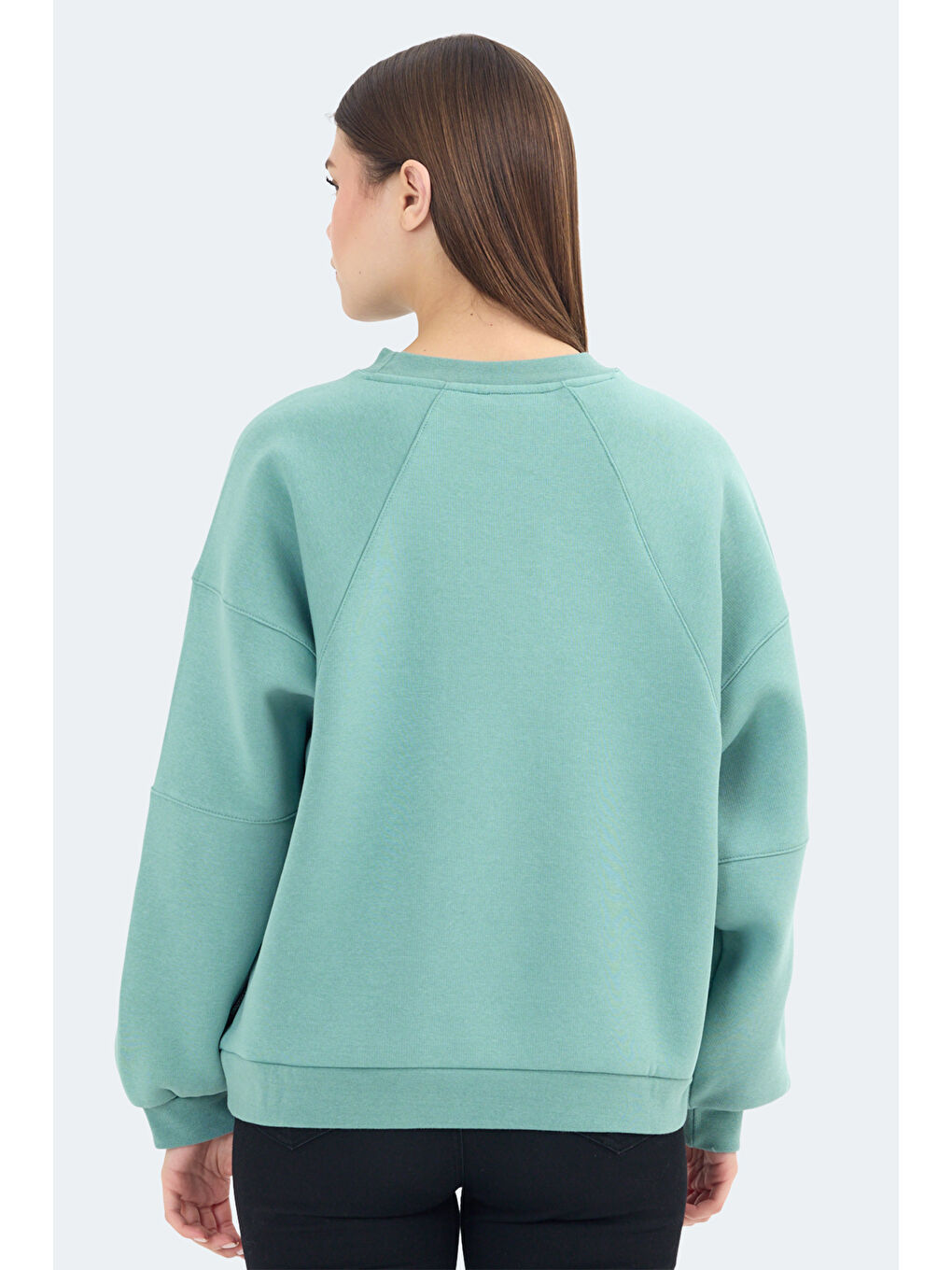 VIA Kadın Yeşil Sweatshirt-1