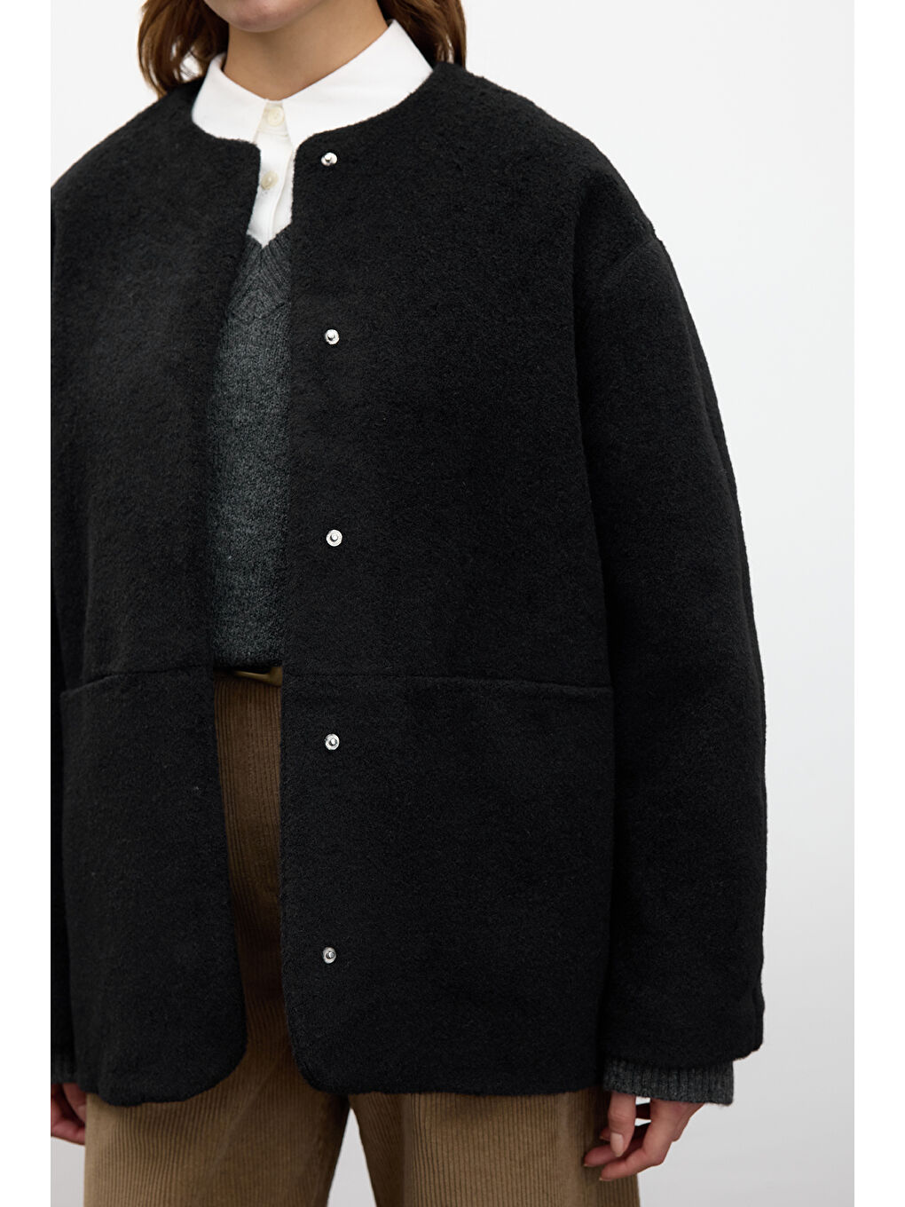 Cepli Kaşe Kaban Siyah-2