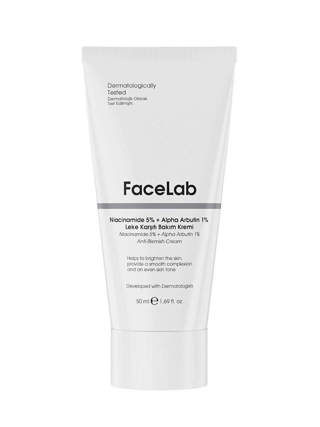 FaceLab Beyaz Leke Karşıtı Niacinamide + Alpha Arbutin Cilt Bakım Kremi