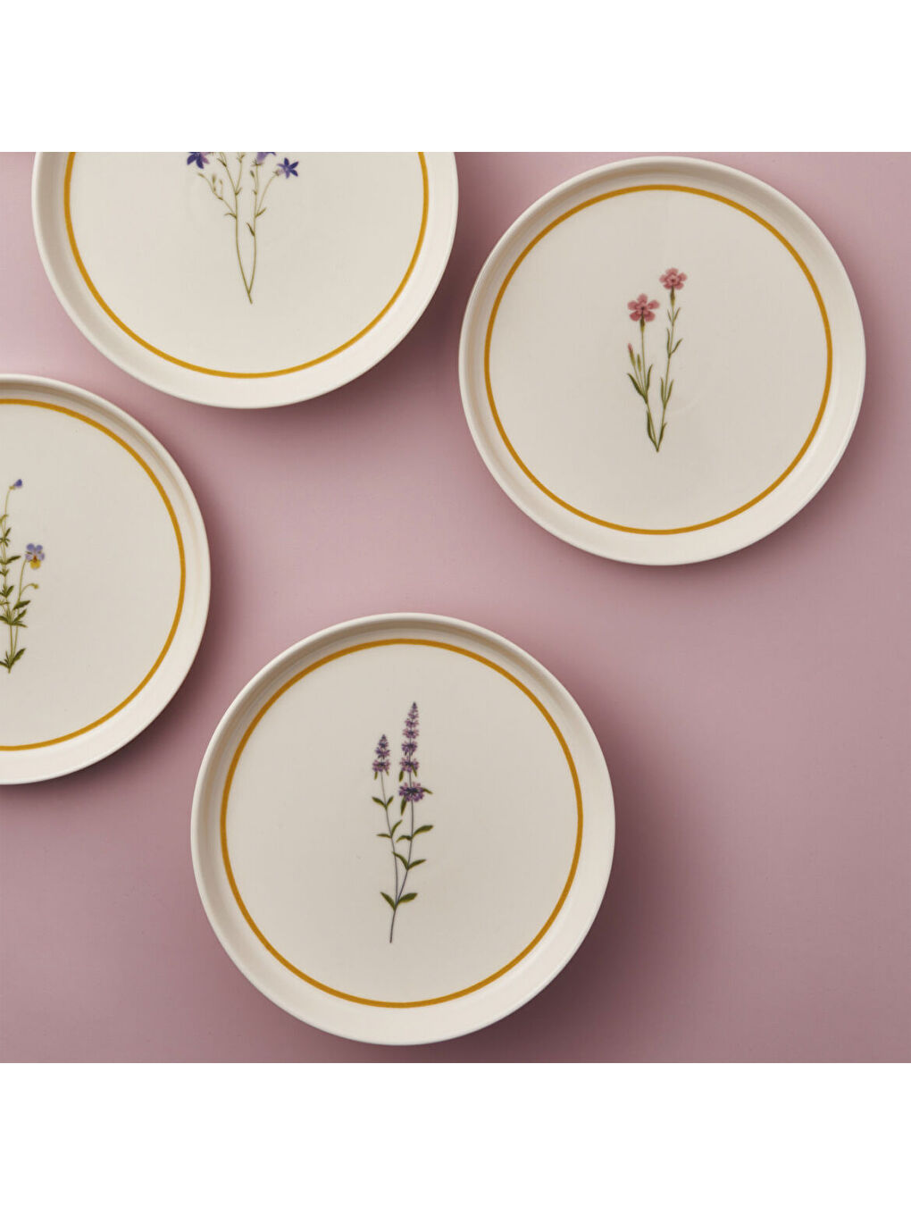 Ekru Bilbao 6 Parça 21 cm Pasta Takımı 2955-1