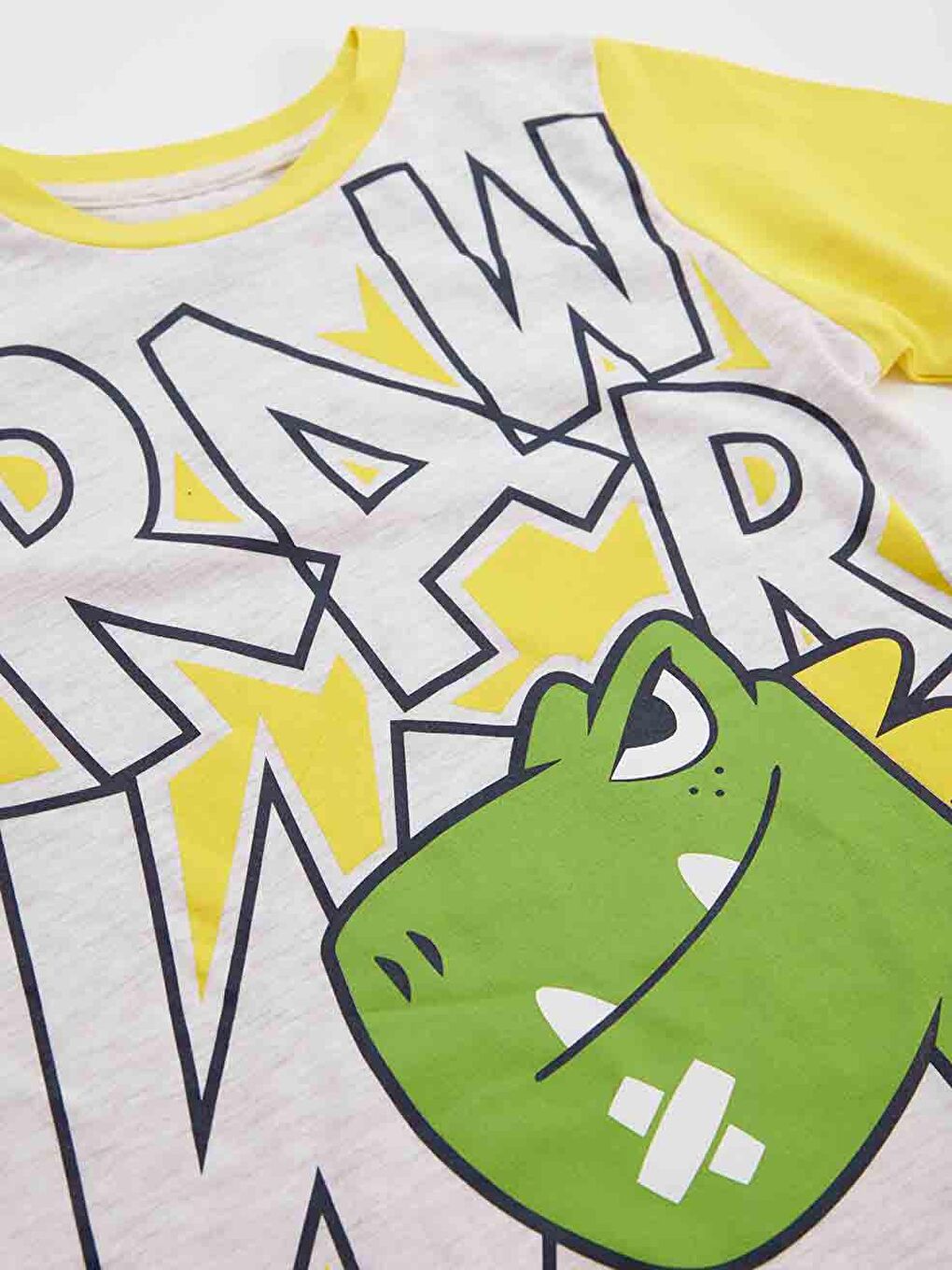 Denokids Karışık Rawr Dino Erkek Çocuk T-shirt Pantolon Takım - 4