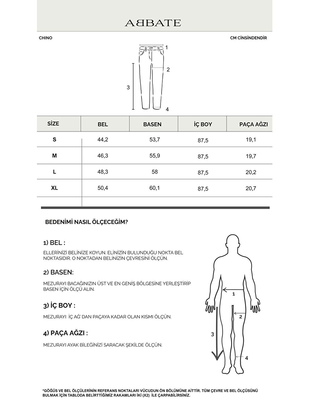 Chino Twill Pamuk Karışımlı Slim Fit Bej Erkek Düz Pantolon-4