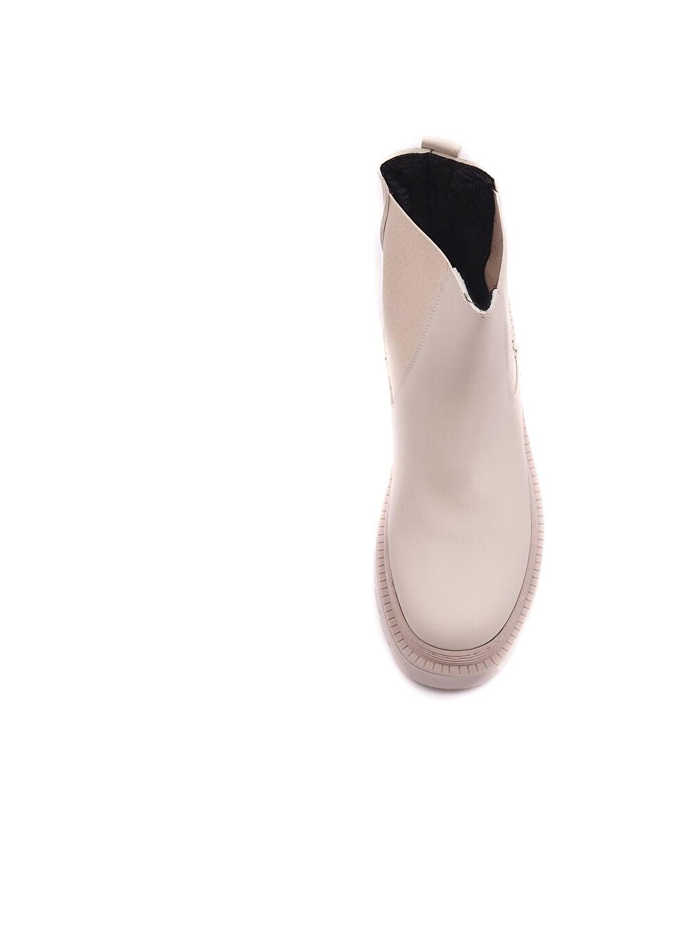Bej 471201 Lastikli Kışlık Postal Bot Kadın-3