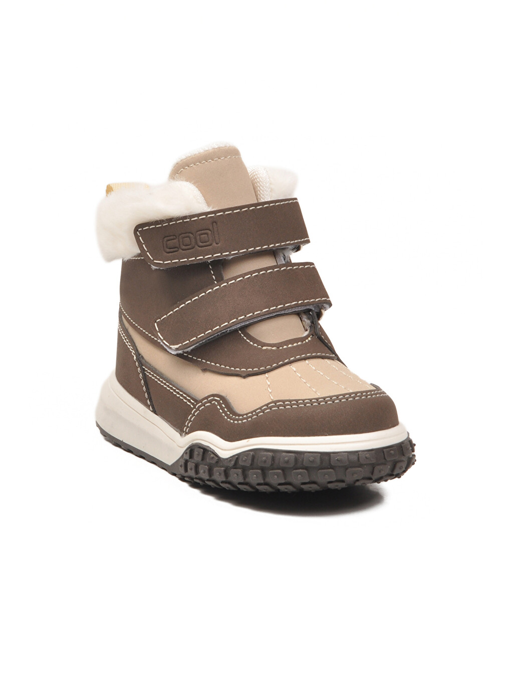 Kahverengi Kahve Cırtlı Kaymaz Taban Unisex Çocuk Bot Shade B-2