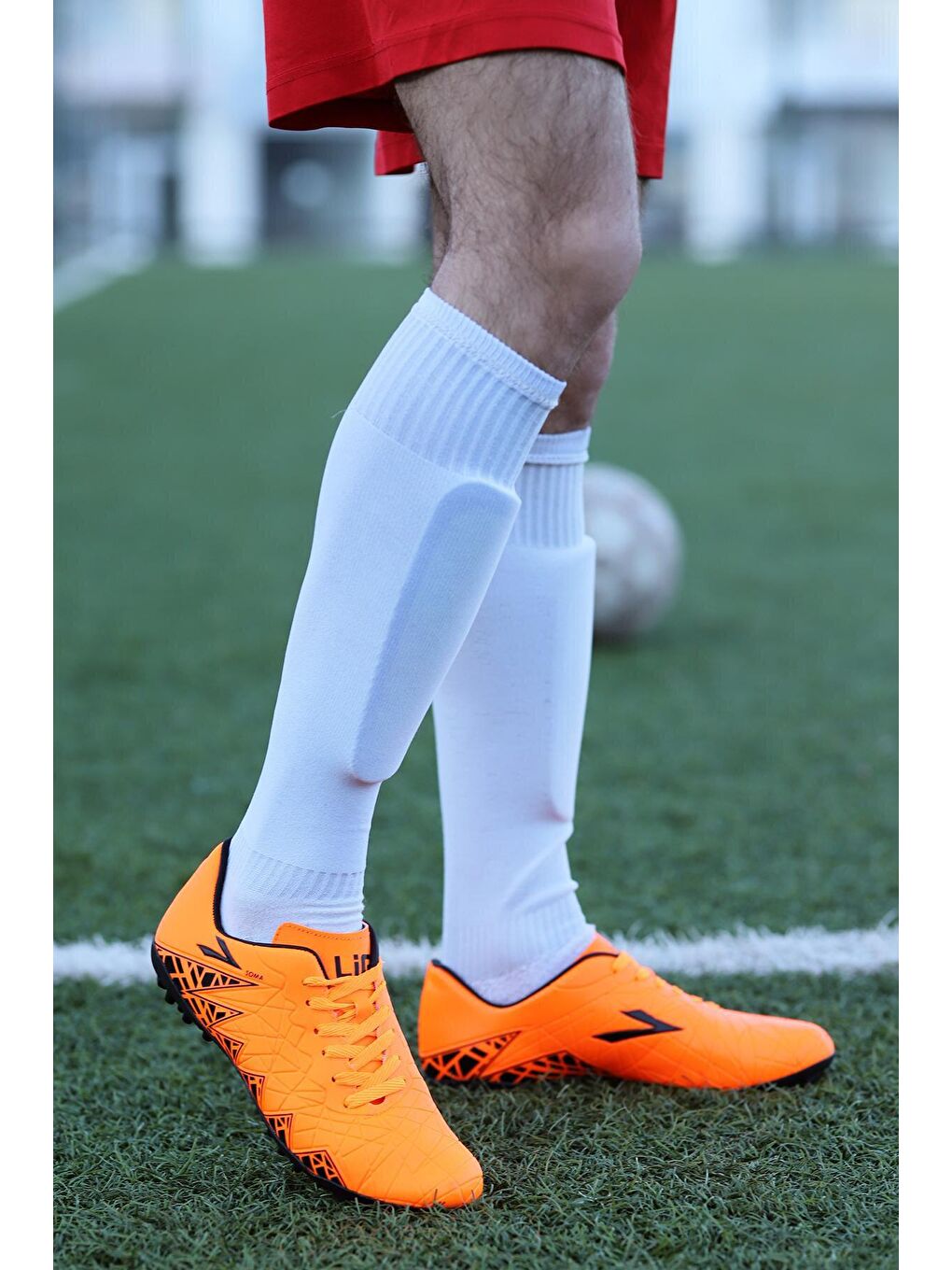 Turuncu Soma HM Halı Saha Erkek Futbol Ayakkabı