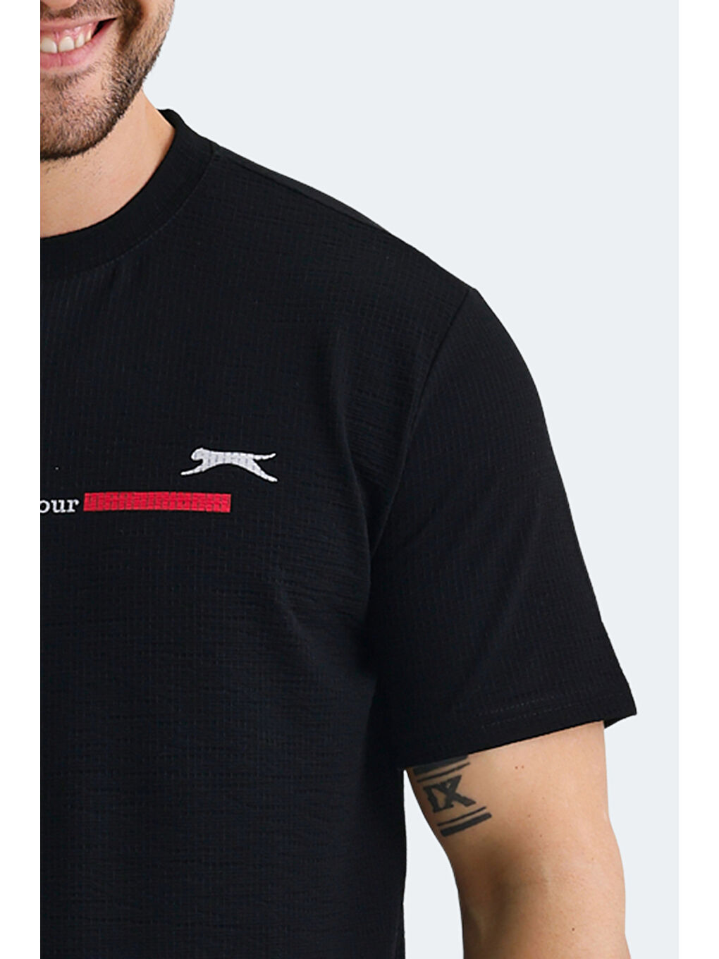 BANDIT Erkek Tişört Siyah-5