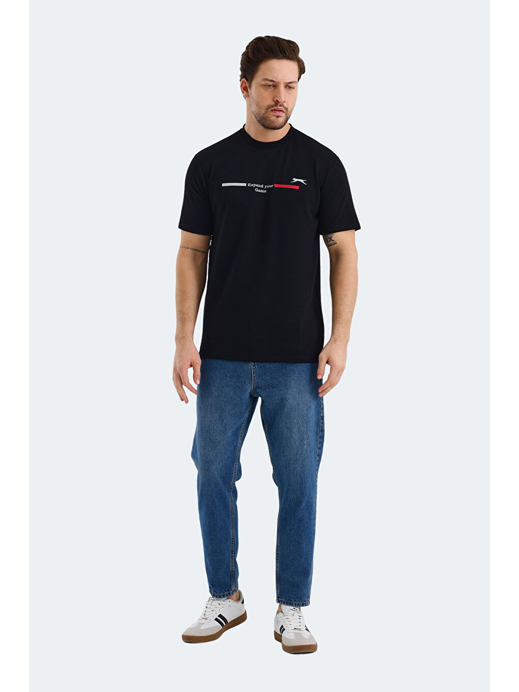 BANDIT Erkek Tişört Siyah-6