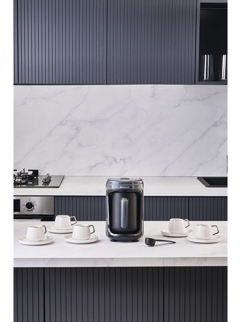 Pottoman 1842h Türk Kahve Makinesi Antrasit