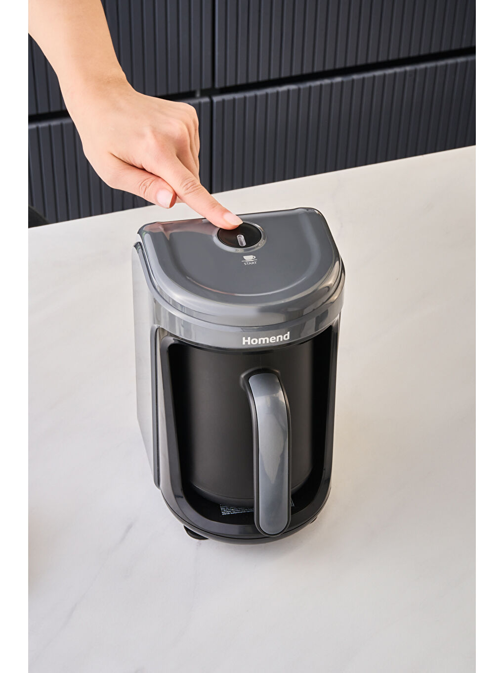 Pottoman 1842h Türk Kahve Makinesi Antrasit-1