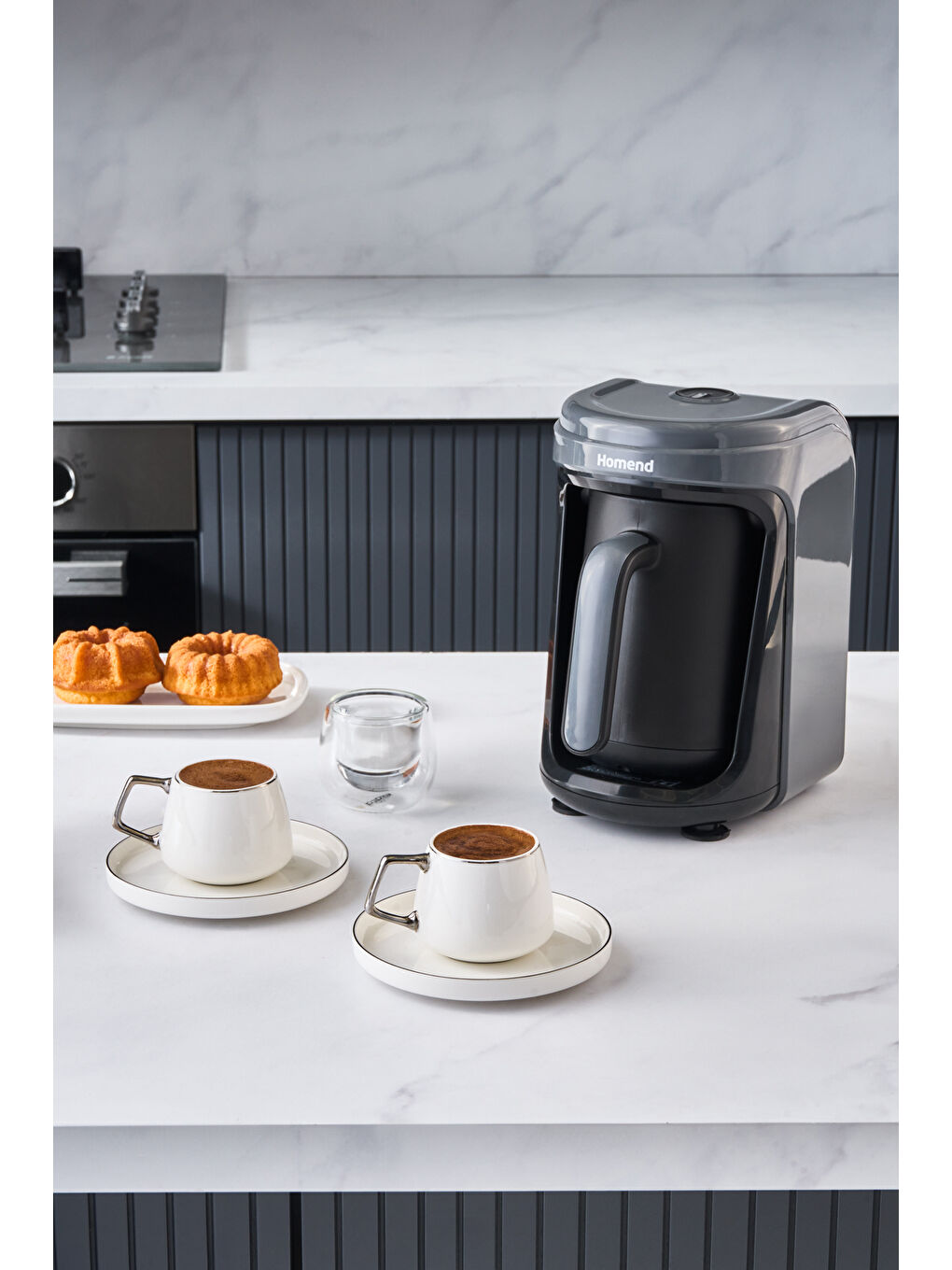 Pottoman 1842h Türk Kahve Makinesi Antrasit-3