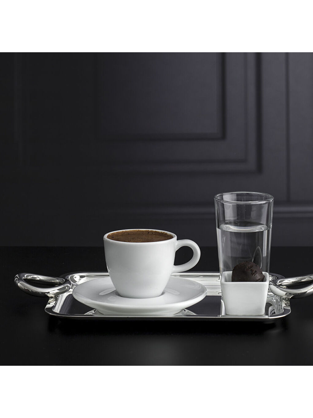 Ekru Bistro Çay Fincanı Ve Tabağı 150 cc