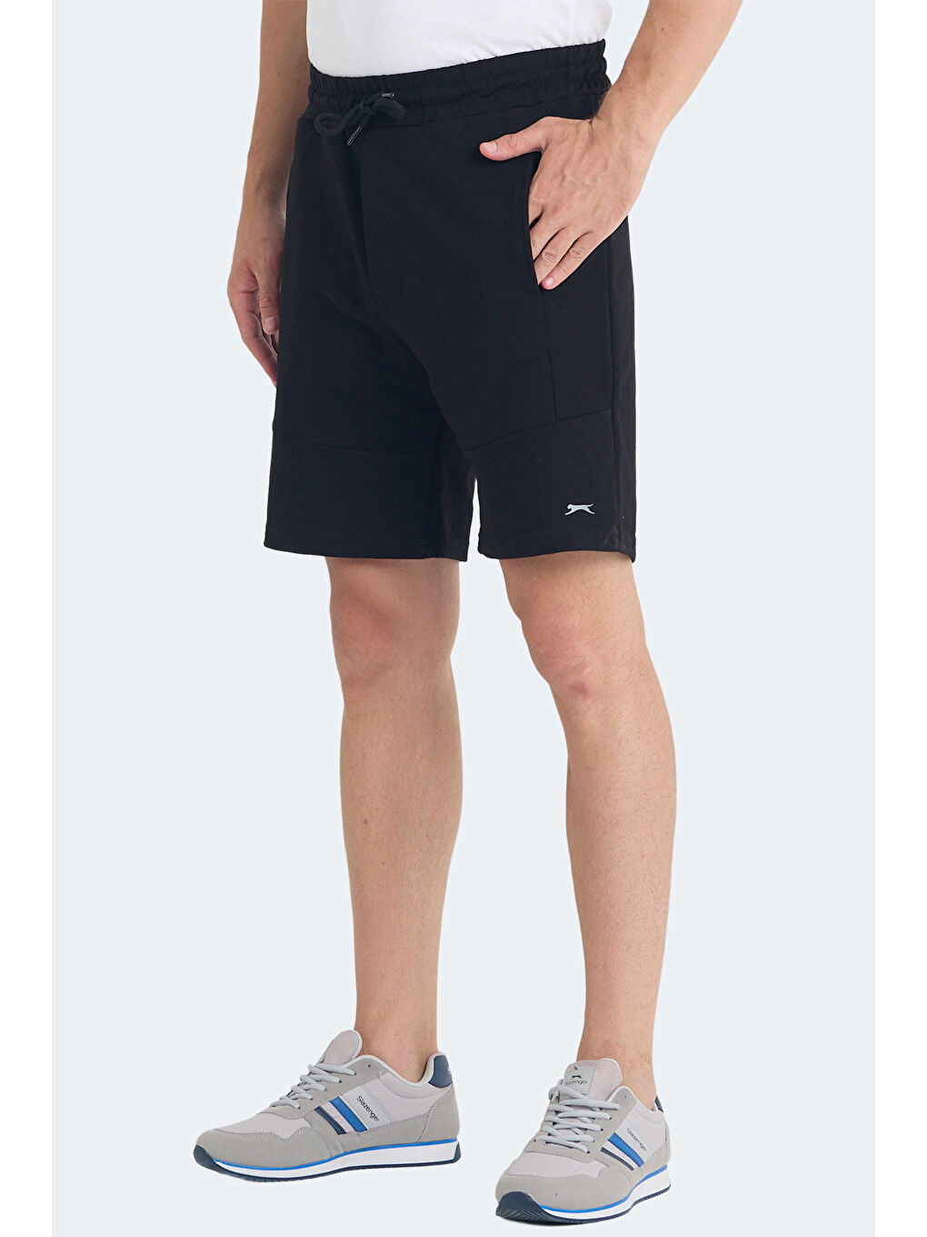 VICENTE Erkek Cepli Siyah Şort