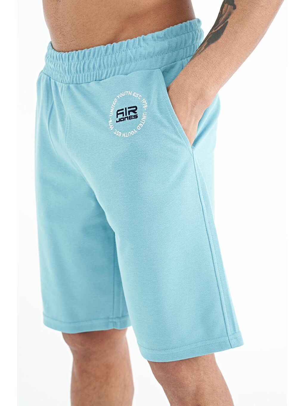 Antony Açık Mavi Standart Kalıp Erkek Şort - 81247-1