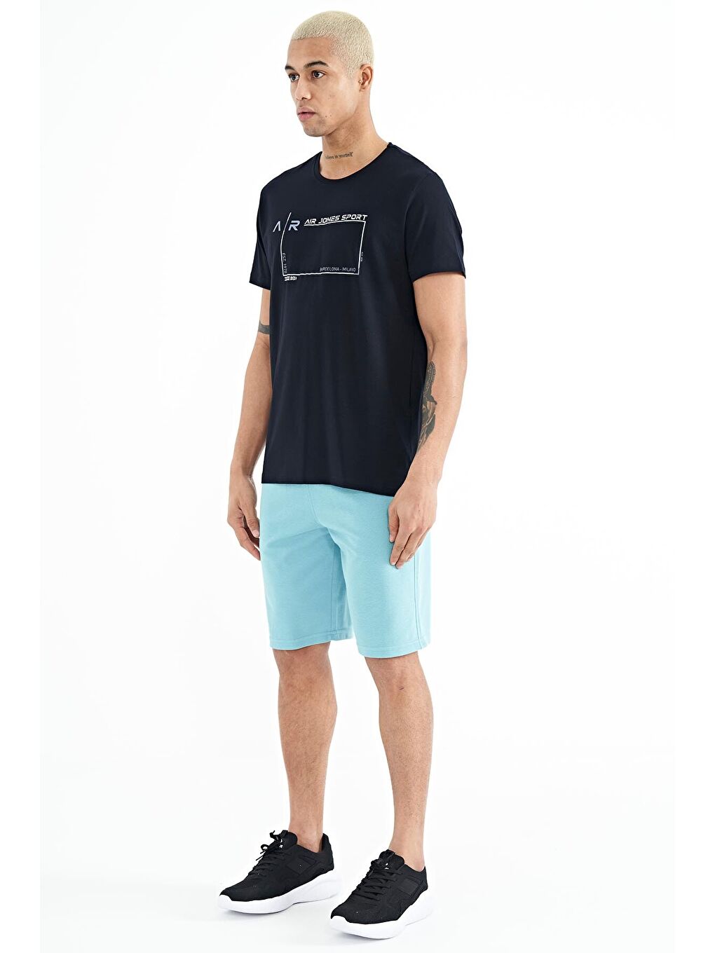 Antony Açık Mavi Standart Kalıp Erkek Şort - 81247-2