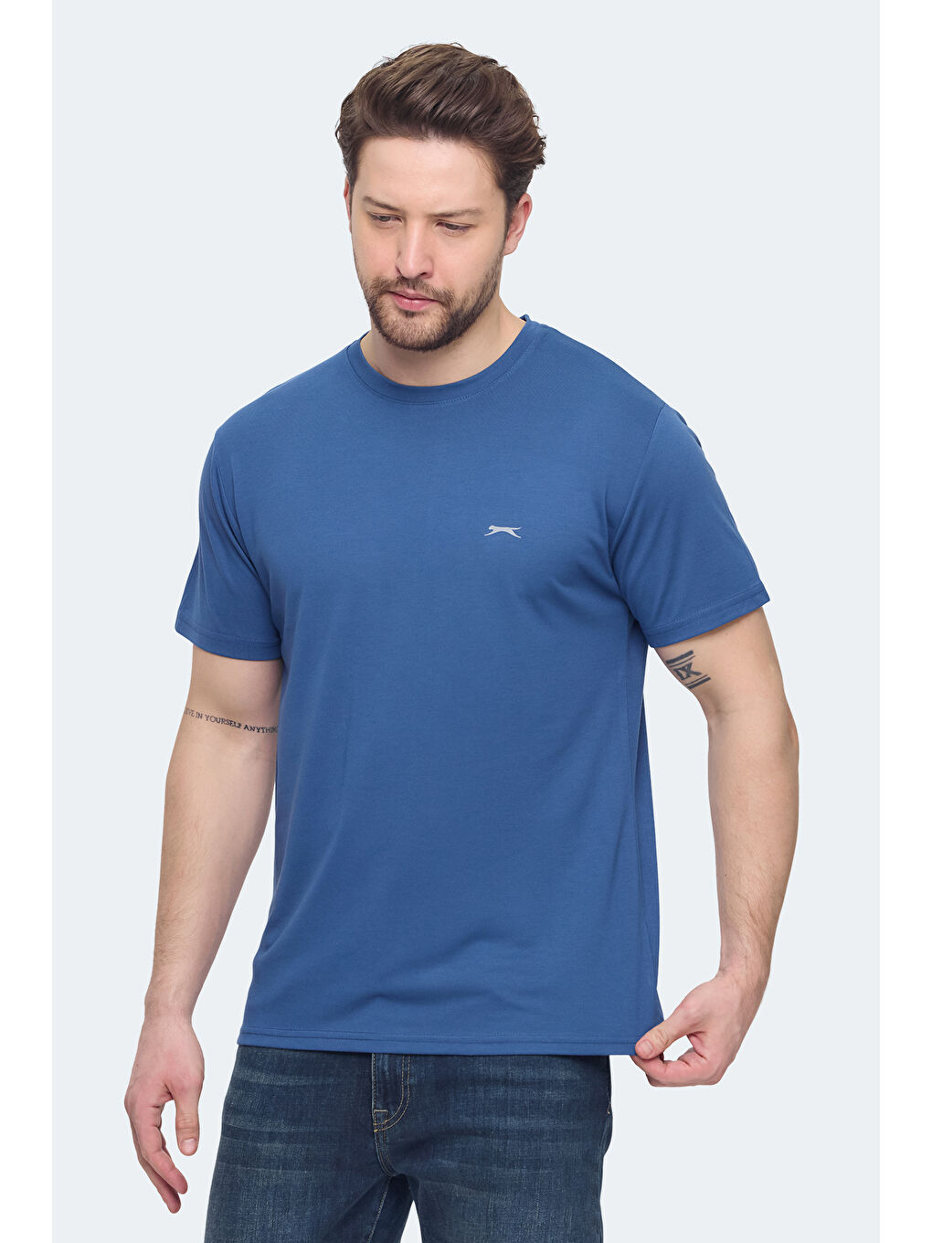 İndigo KRATER Erkek Indigo Tişört-3