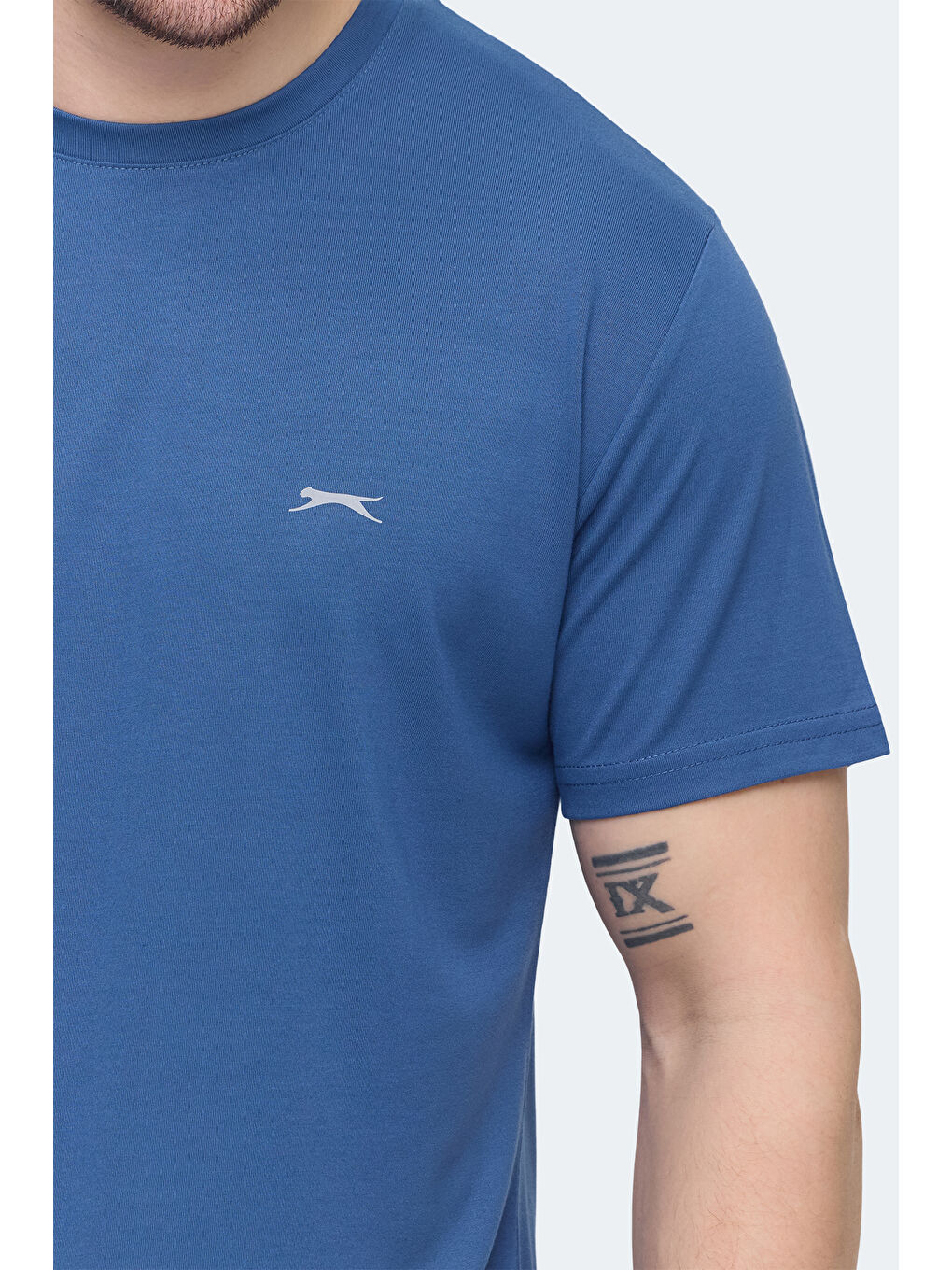 İndigo KRATER Erkek Indigo Tişört-4