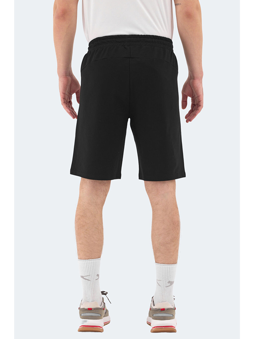 RAYAN Erkek Cepli Siyah Şort-5