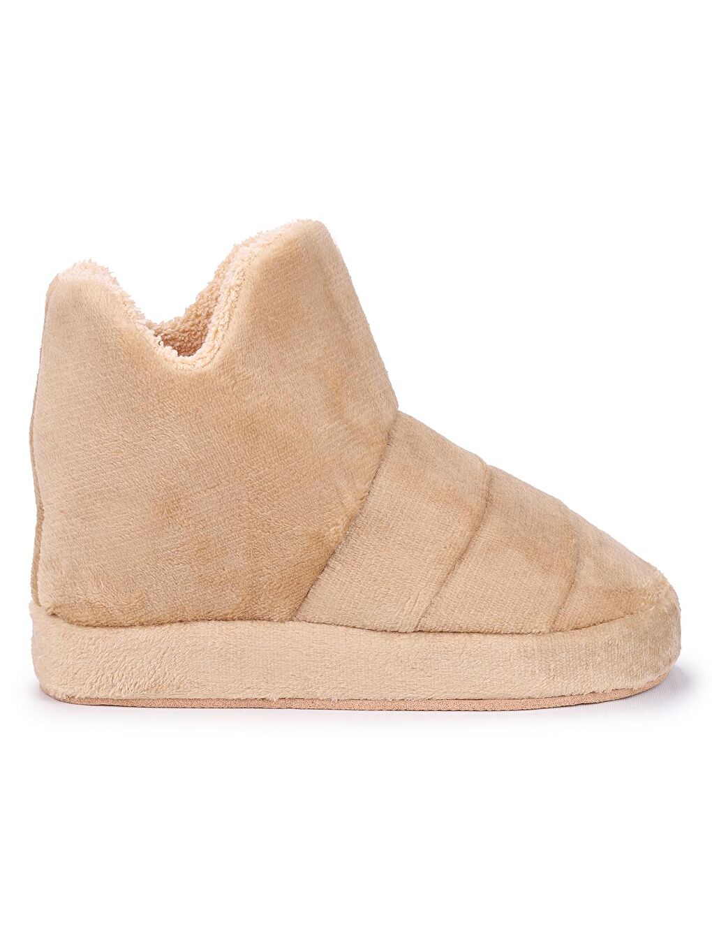 Bej 002 Günlük Kadın Ev Botu Panduf Terliği-3