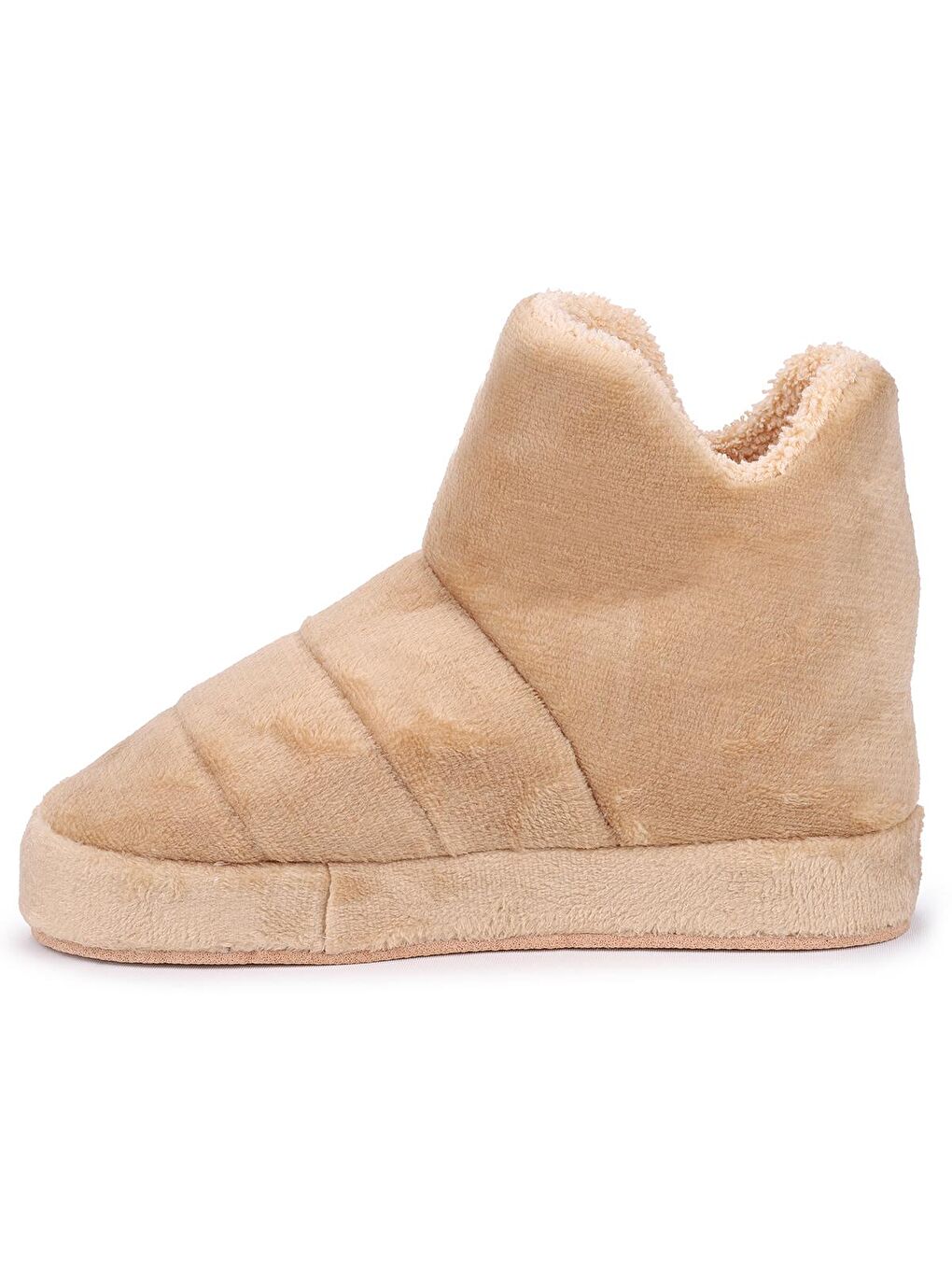 Bej 002 Günlük Kadın Ev Botu Panduf Terliği-4