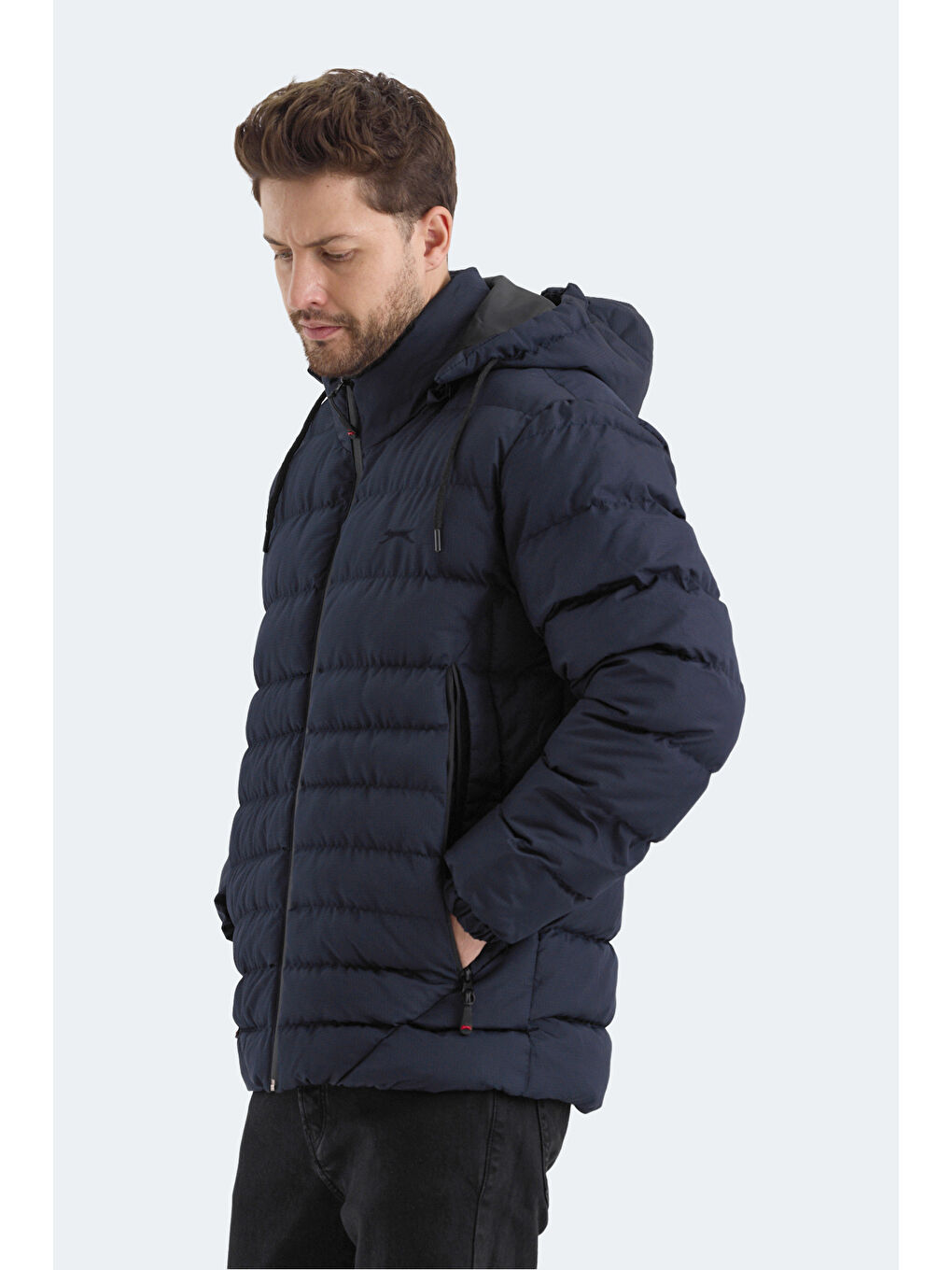 HADI Erkek Şişme Mont  Lacivert-2