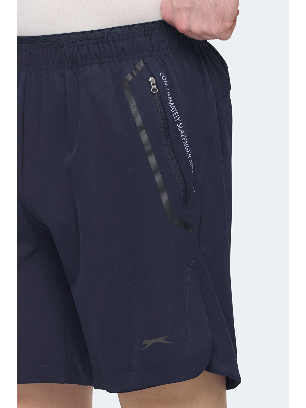 VIKTOR Erkek Cepli Lacivert Şort-3