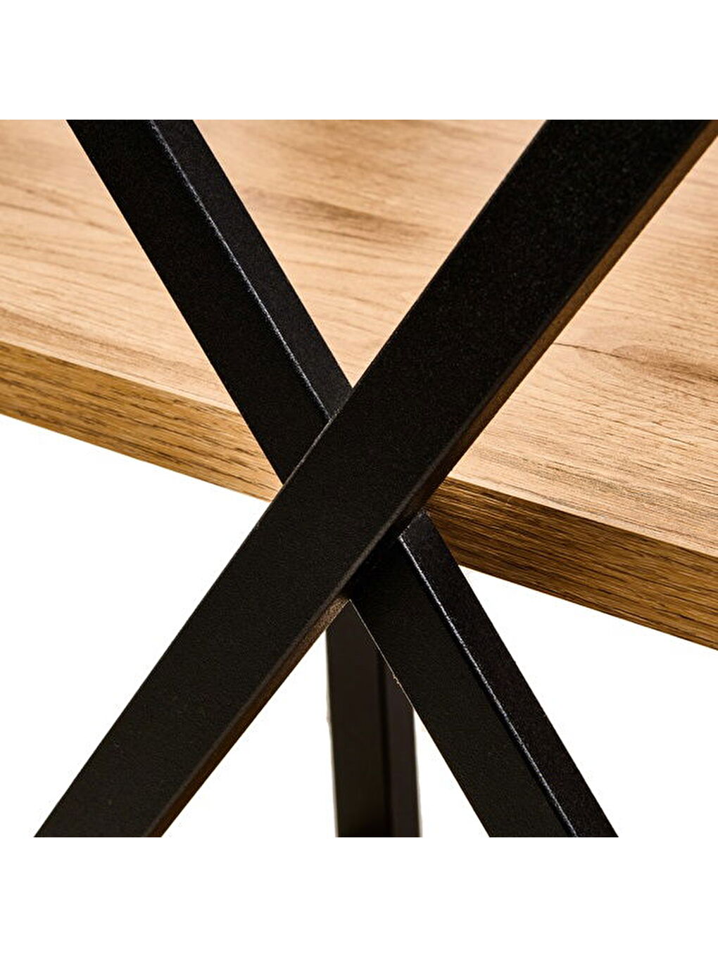 Kahverengi Athena 3 Raflı Metal Kitaplık - Sepet-1