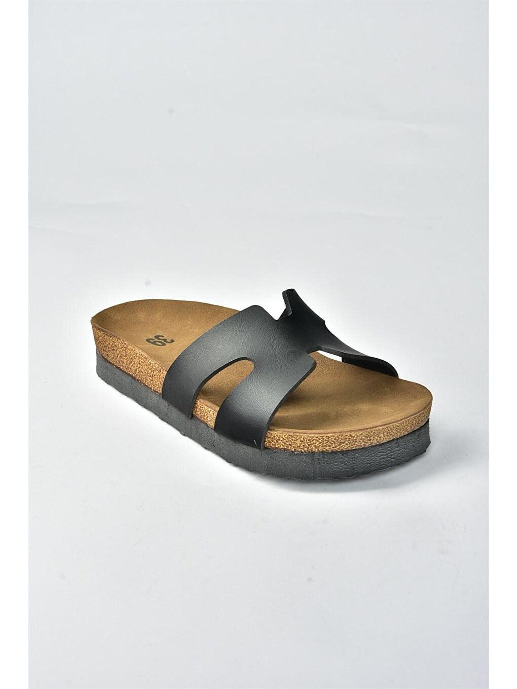 F777771509 Siyah Kadın Terlik-1