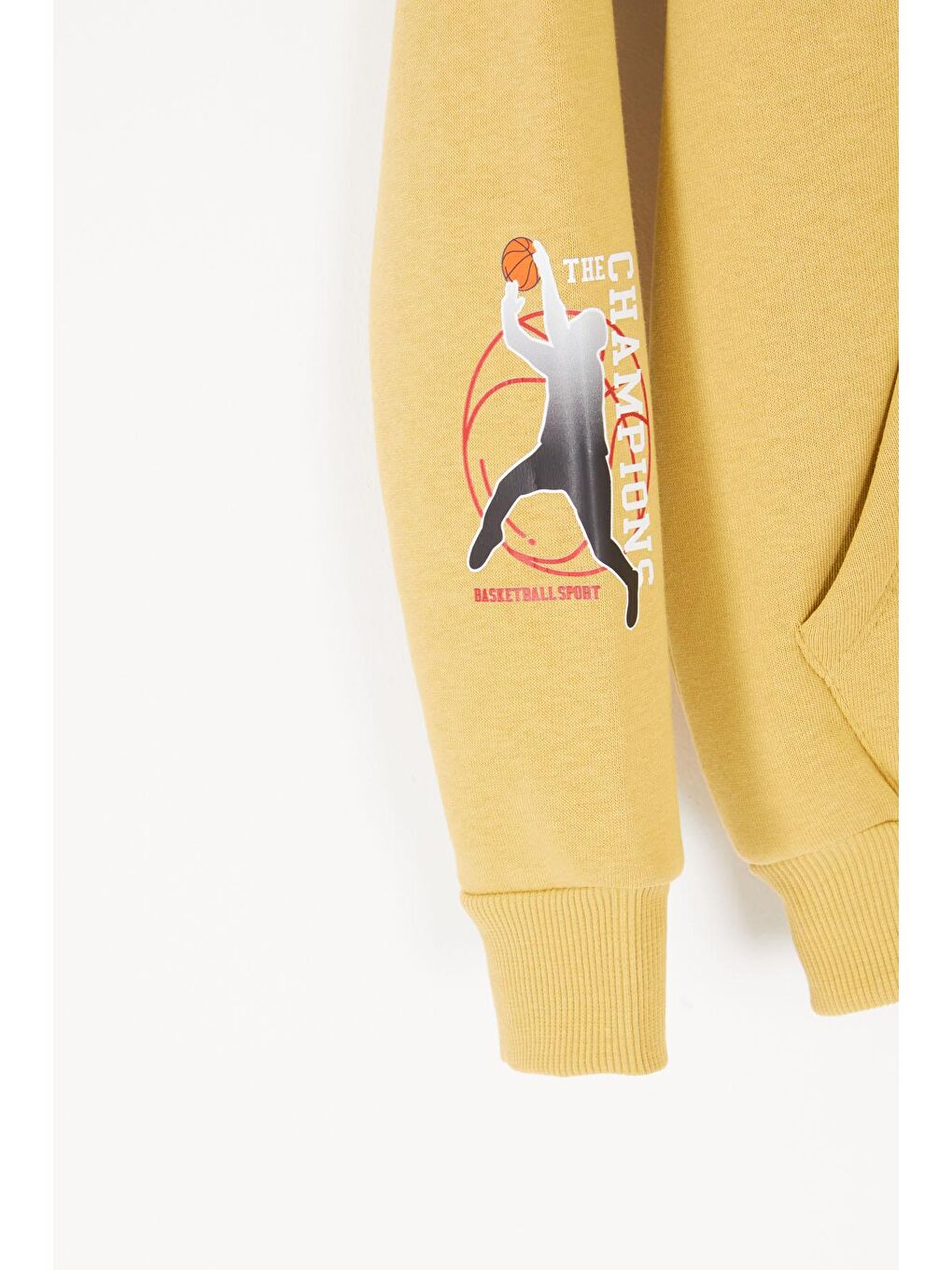 Ekru Krem Street Baskılı Erkek Çocuk Şardonlu Eşofman Takımı 16960-2