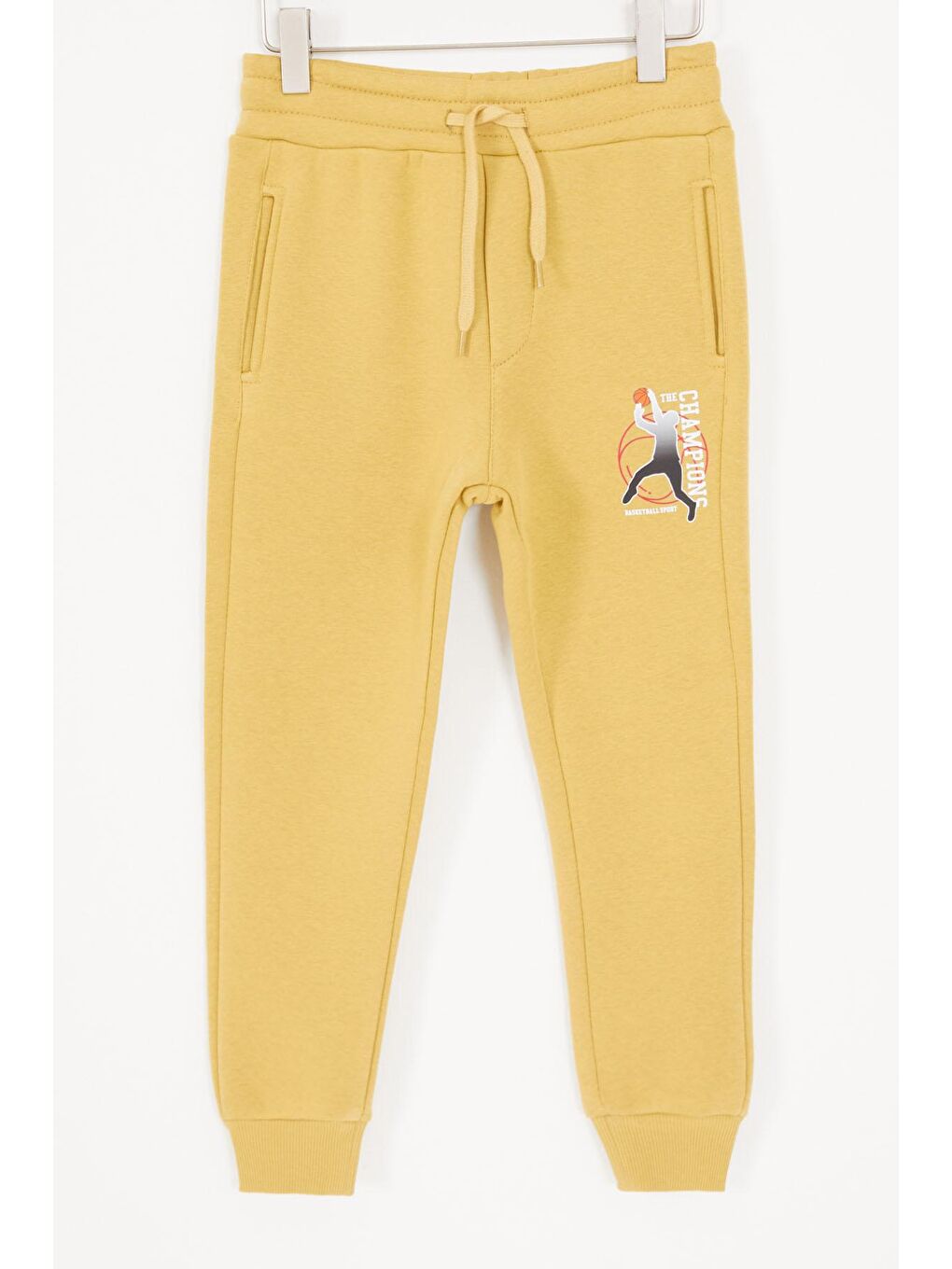 Ekru Krem Street Baskılı Erkek Çocuk Şardonlu Eşofman Takımı 16960-3