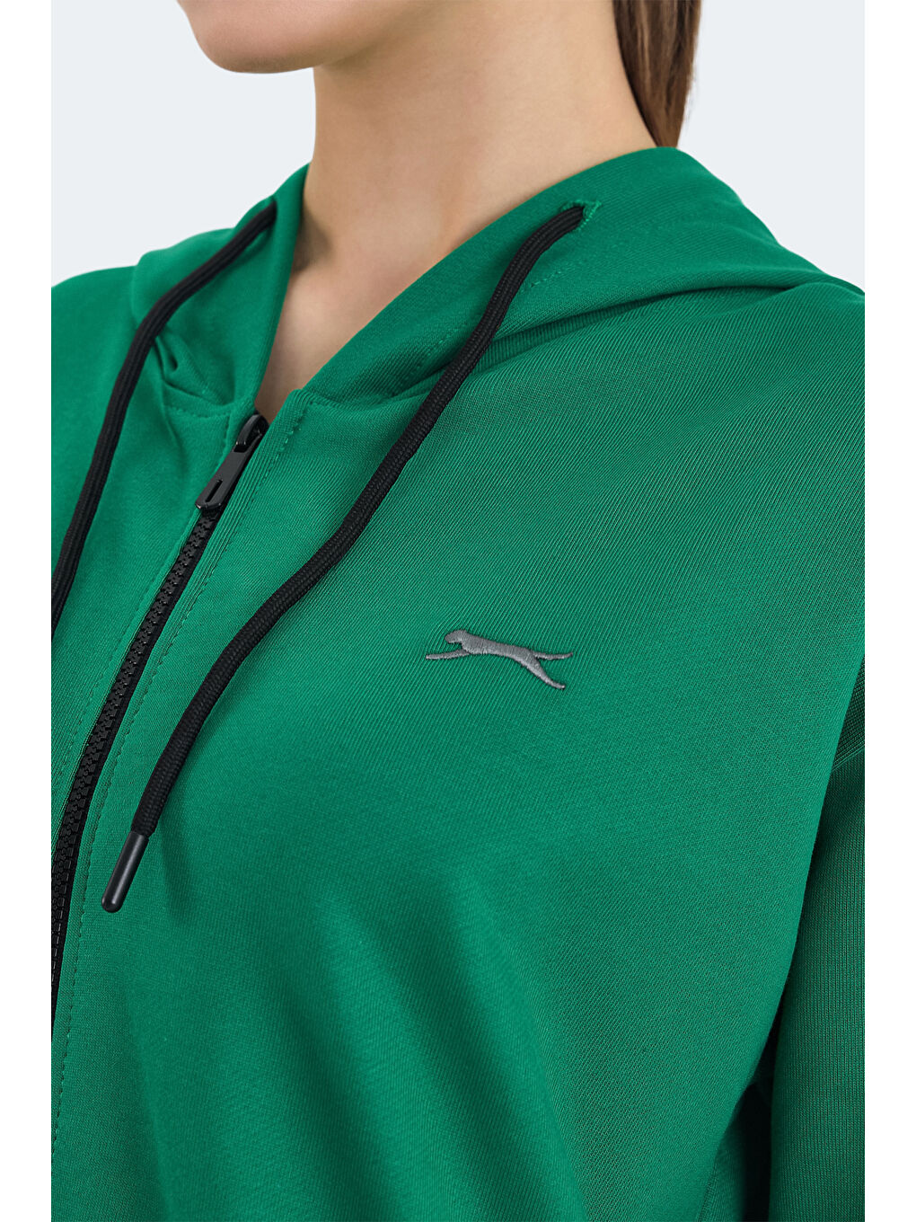 KATHLEENA IN Kadın Oversıze Yeşil Sweatshırt-4