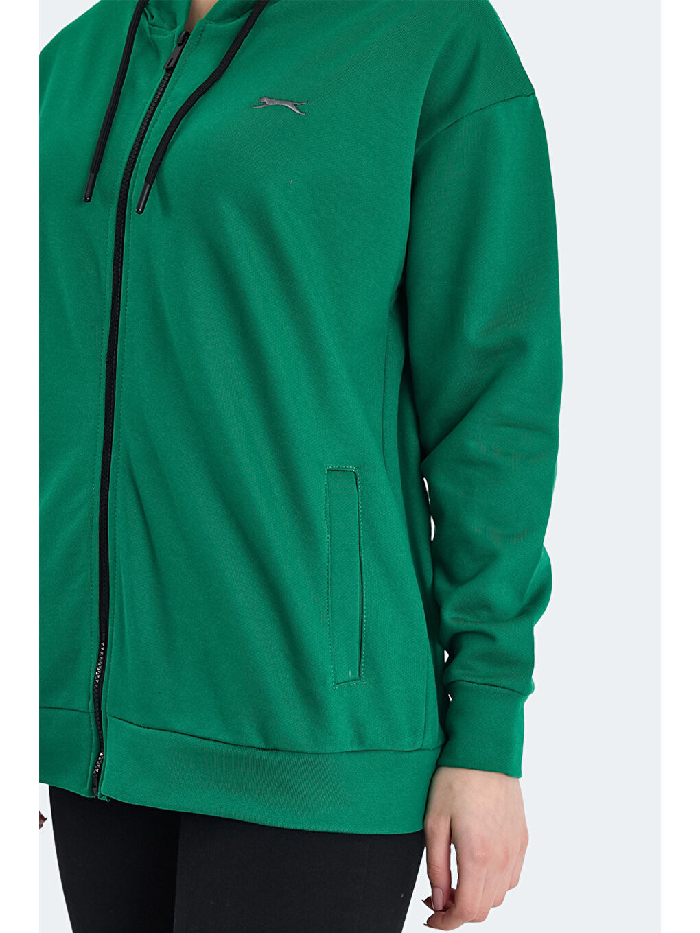 KATHLEENA IN Kadın Oversıze Yeşil Sweatshırt-5