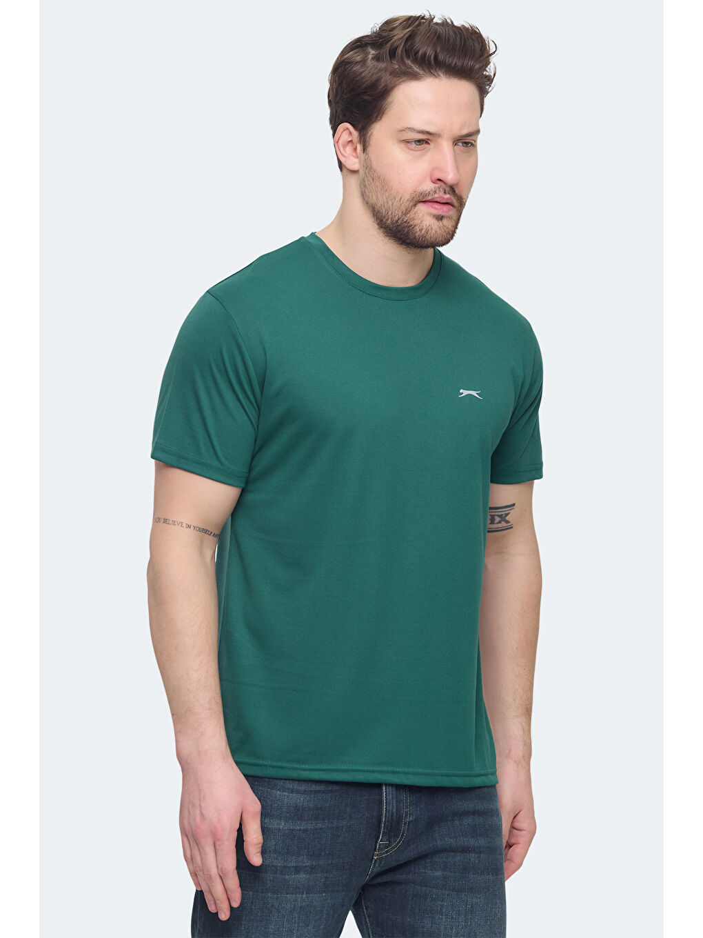 KRATER Erkek Yeşil Tişört-2