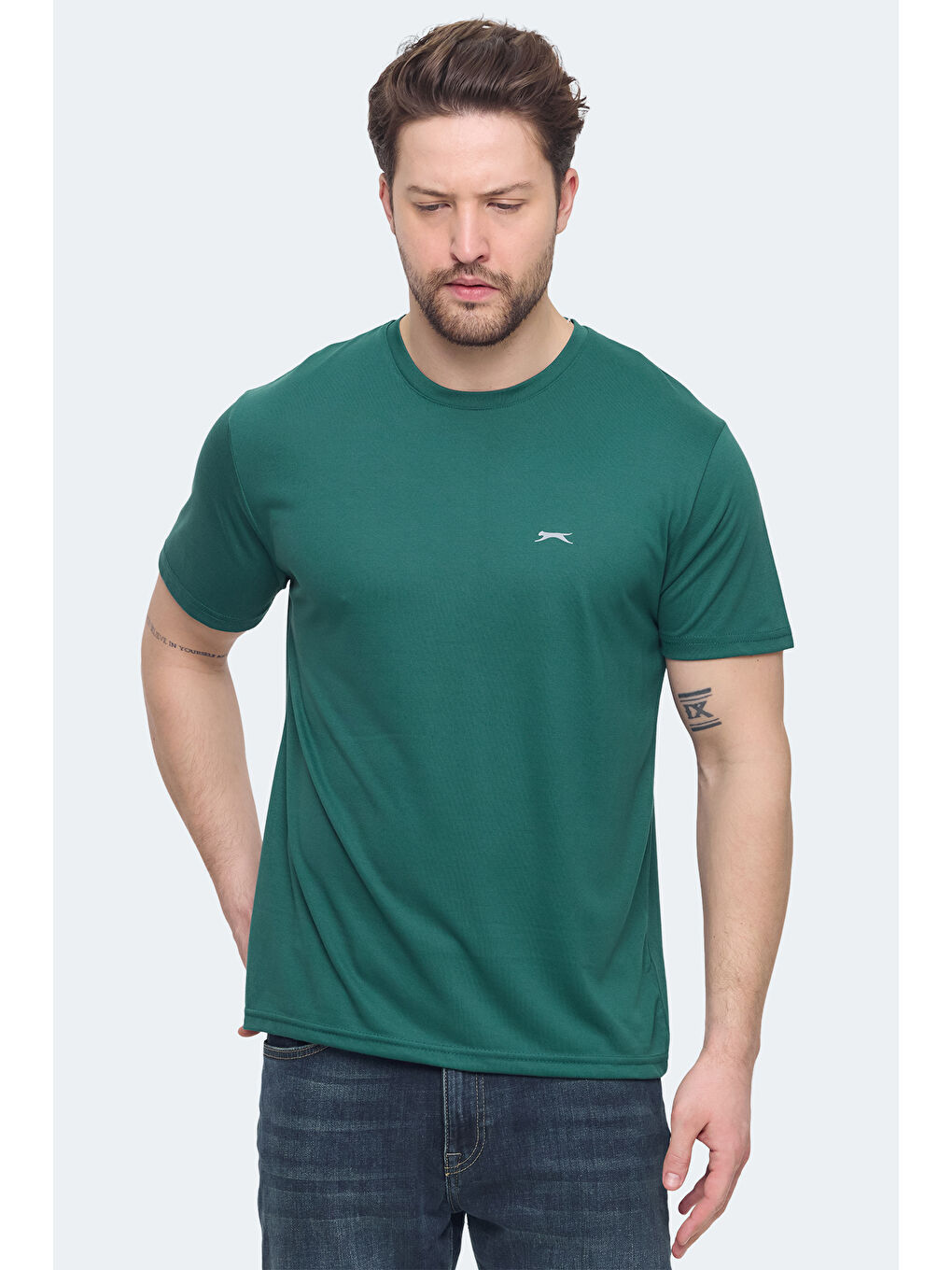 KRATER Erkek Yeşil Tişört-3