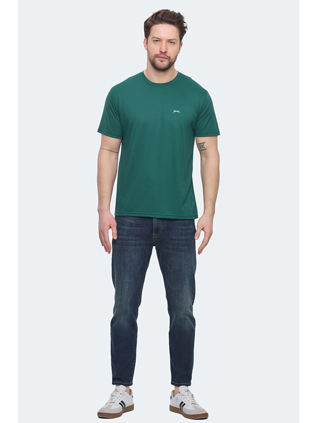 KRATER Erkek Yeşil Tişört-6