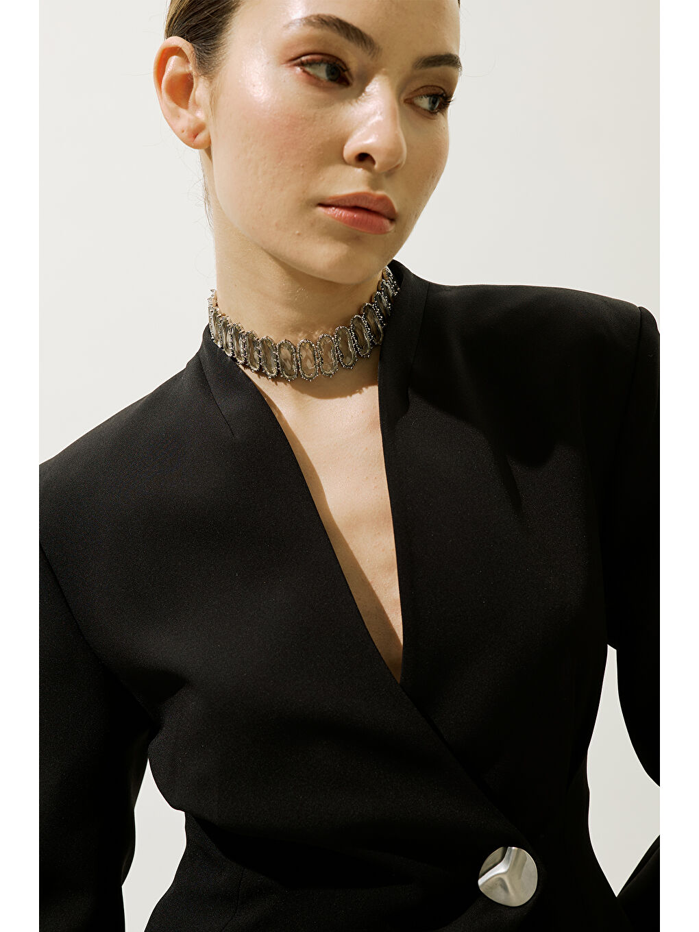 Valentıne Blazer Ceket Siyah-5