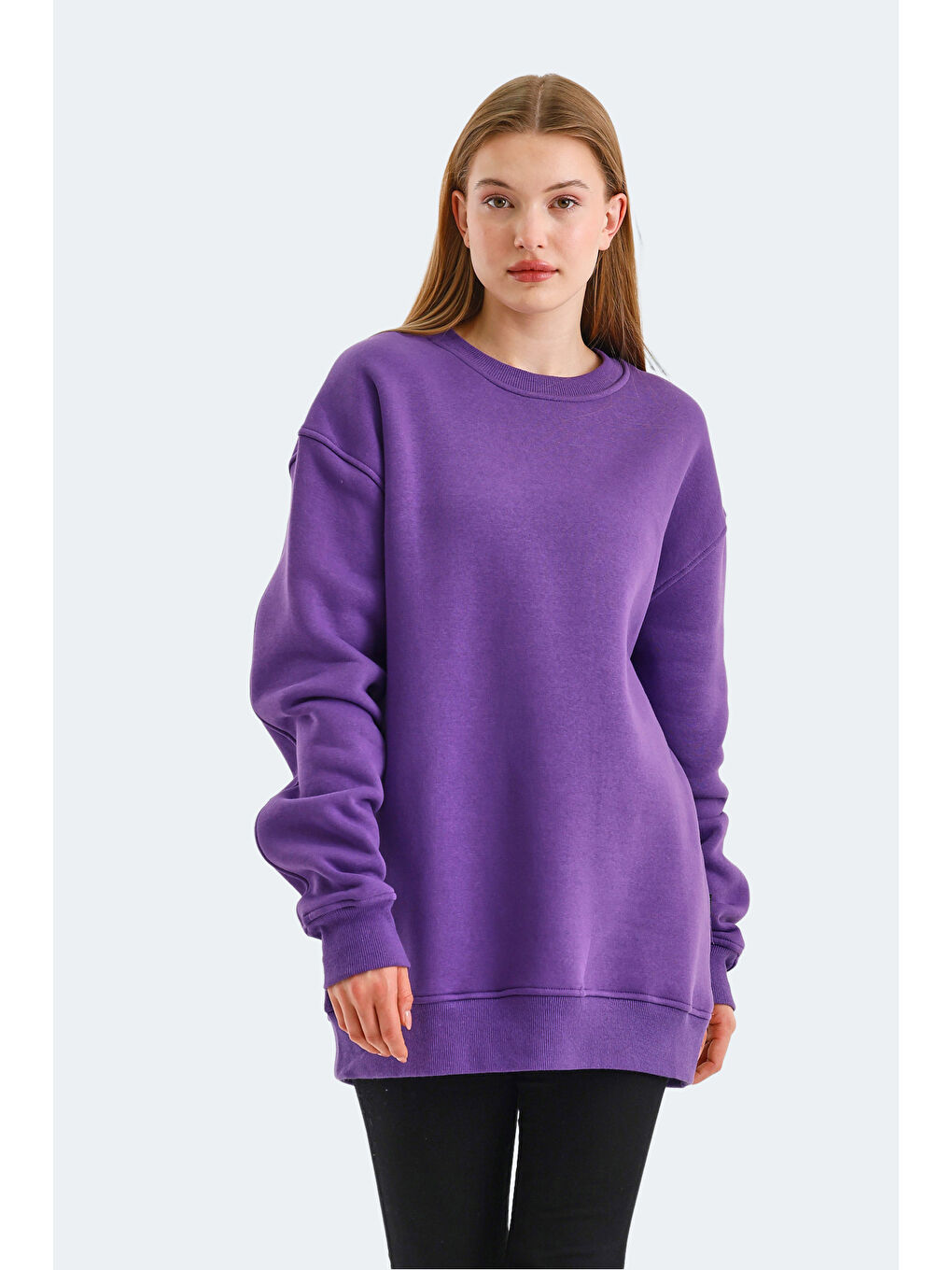 VADIM Kadın Mor Sweatshirt-1