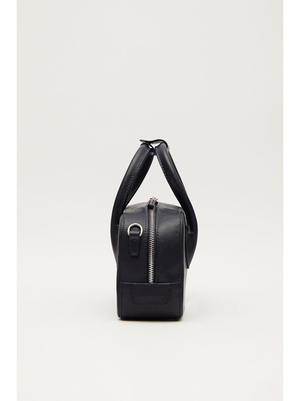 Ester Deri Kutu Çanta Lacivert-9